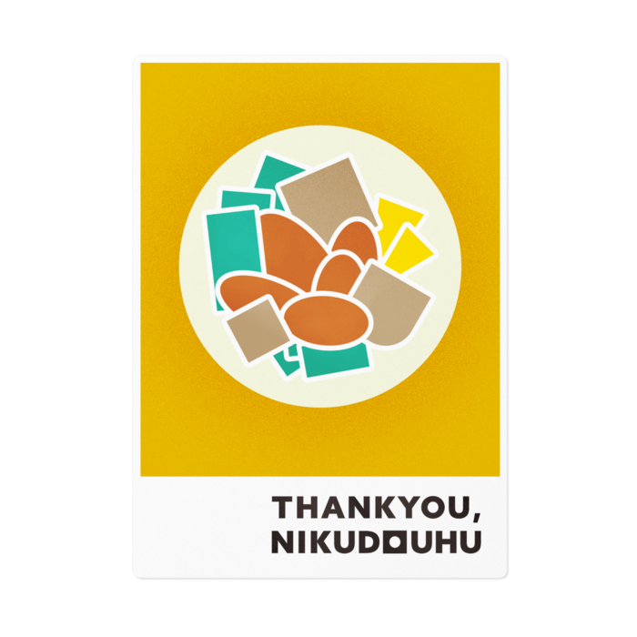 ステッカー - 160 x 160 (mm)