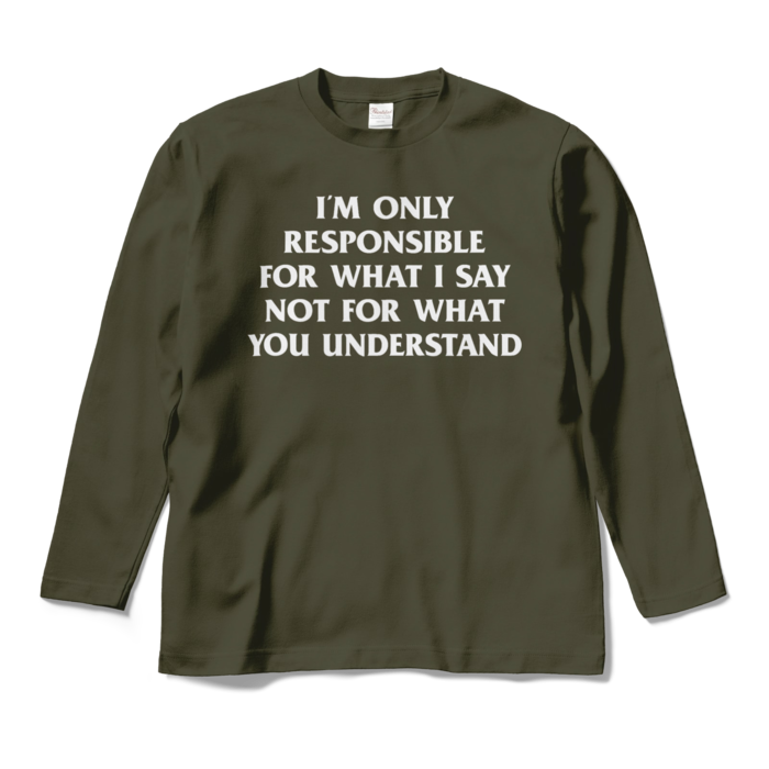 ロングスリーブTシャツ - M - アーミーグリーン
