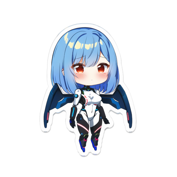 アクリルバッジ - 70 x 70 (mm)