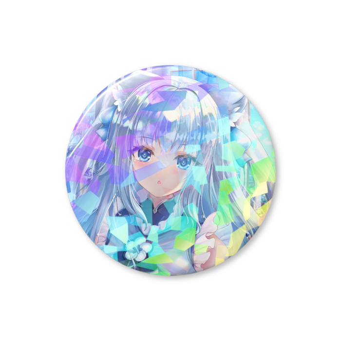 ホログラム缶バッジ - 76mm