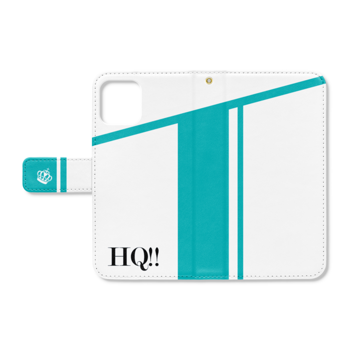 手帳型iPhoneケース - iPhone11Pro - ストラップ穴 あり