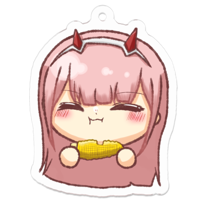アクリルキーホルダー(コーティング) - 50 x 50 (mm)