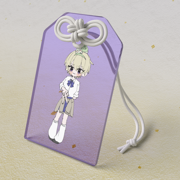 アクリルお守り - 50 × 80mm