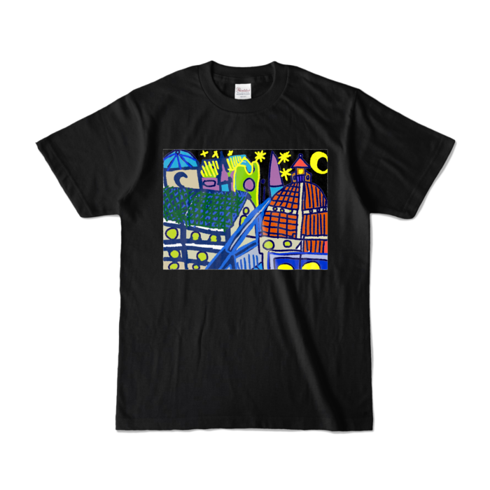 カラーTシャツ - S - ブラック (濃色)