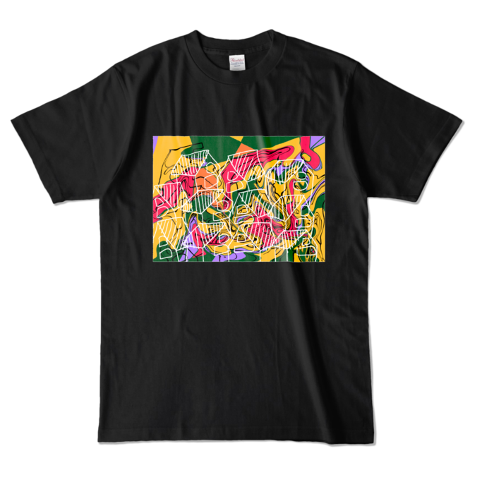 カラーTシャツ - L - ブラック (濃色)
