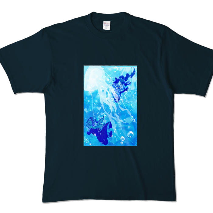 カラーTシャツ - XL - ネイビー (濃色)