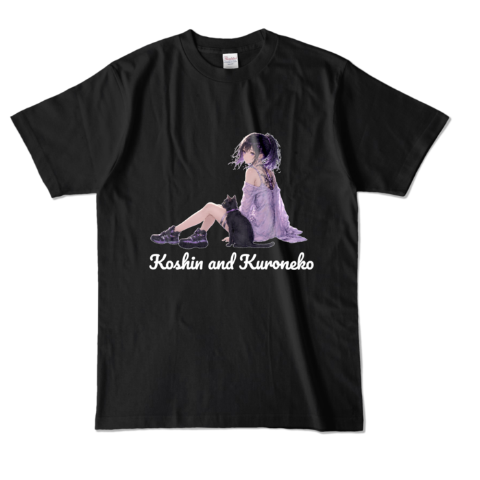 カラーTシャツ - L - ブラック (濃色)