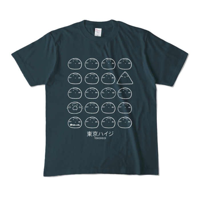 カラーTシャツ - M - デニム (濃色)