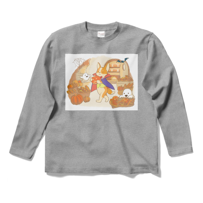 ロングスリーブTシャツ - S - 杢グレー