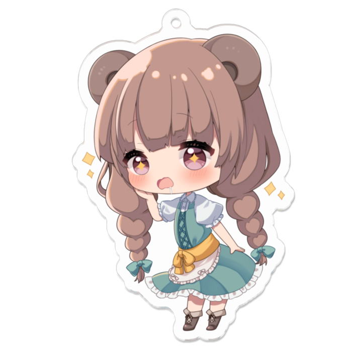 アクリルキーホルダー - 70 x 70 (mm)