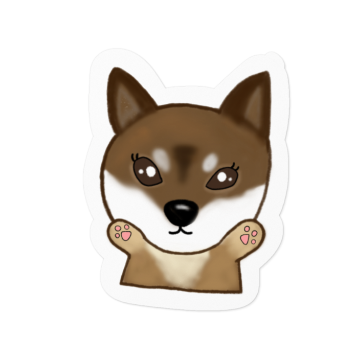 ステッカー - 100 x 100 (mm)