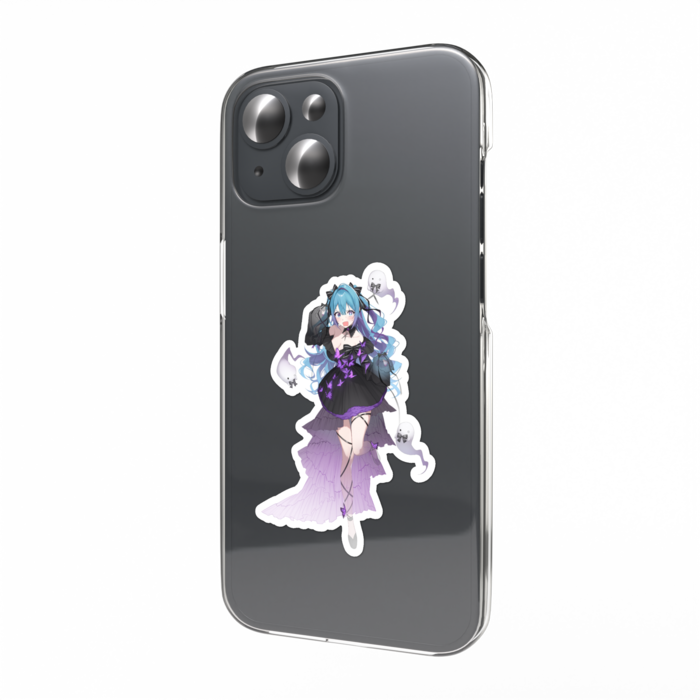 スマホステッカー 驚き　👻付き