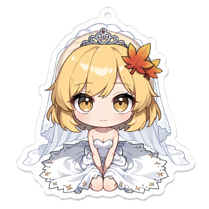 アクリルキーホルダー - 70 x 70 (mm)(キャラのみ)