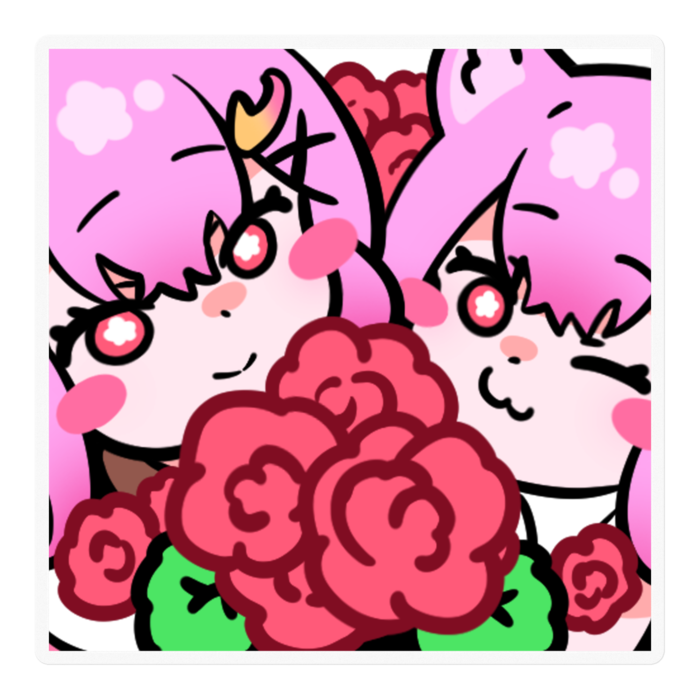 ステッカー - 100 x 100 (mm)(2)