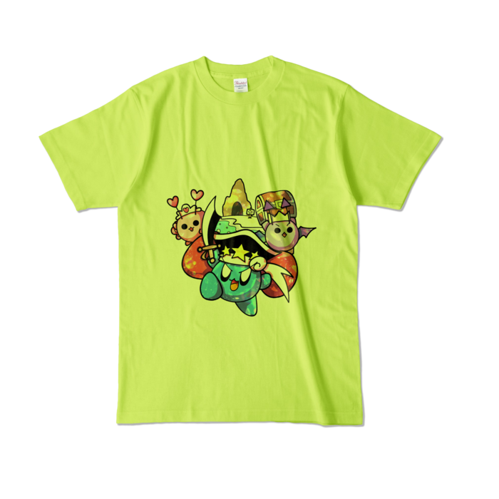 カラーTシャツ - L - ライトグリーン (淡色)