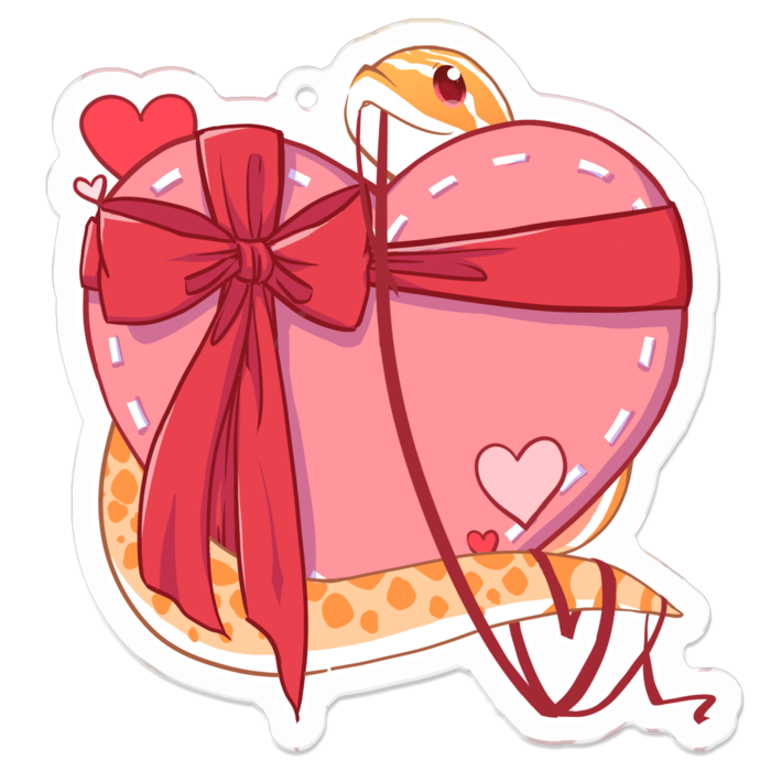 【バレンタイン🍫アクキー】シシバナ(アルビノ)7cm