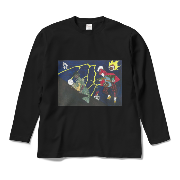 ロングスリーブTシャツ - M - ブラック