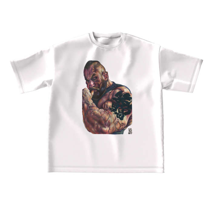ビッグシルエットTシャツ - L - 両面