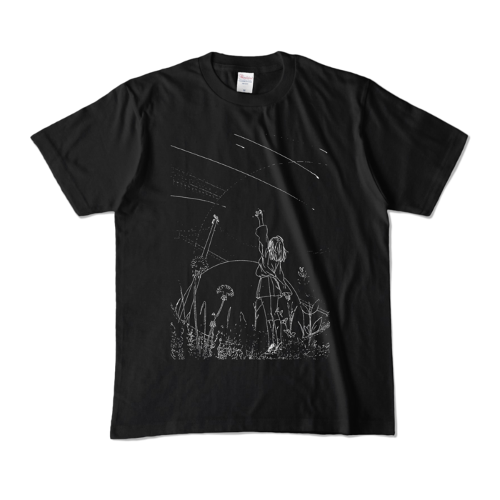 STAR CATCH　Tシャツ - M - ブラック (濃色)