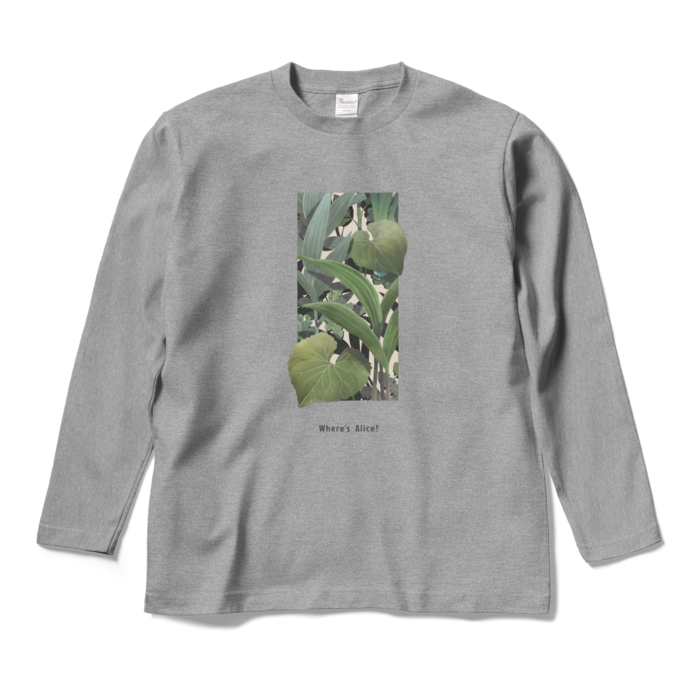 ロングスリーブTシャツ - M - 杢グレー