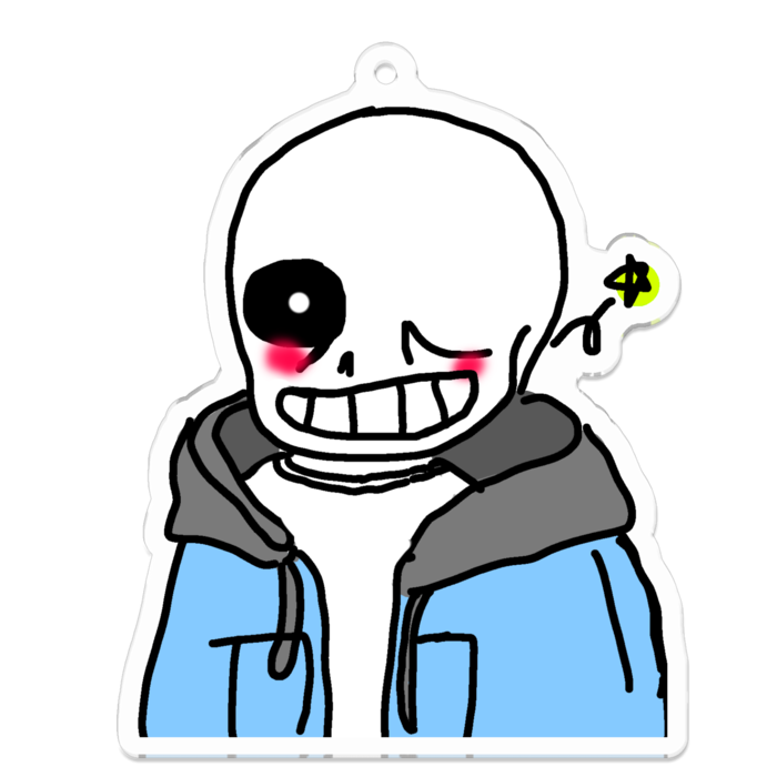 アクリルキーホルダー - 70 x 70 (mm)