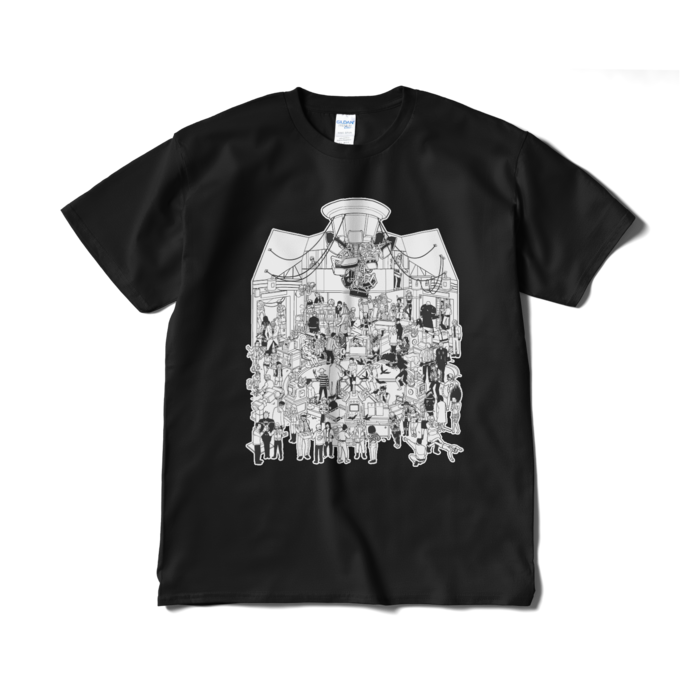 Tシャツ（短納期） - XL - (モノクロ)