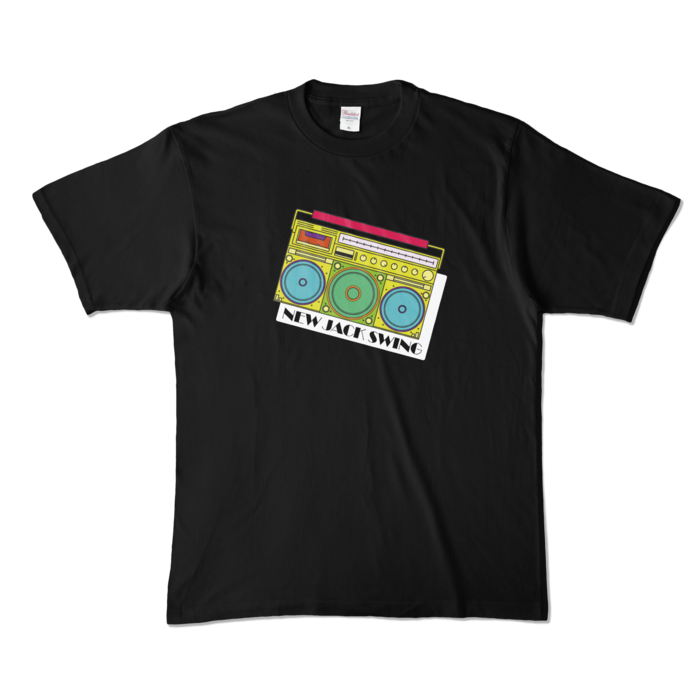 カラーTシャツ - XL - ブラック (濃色)