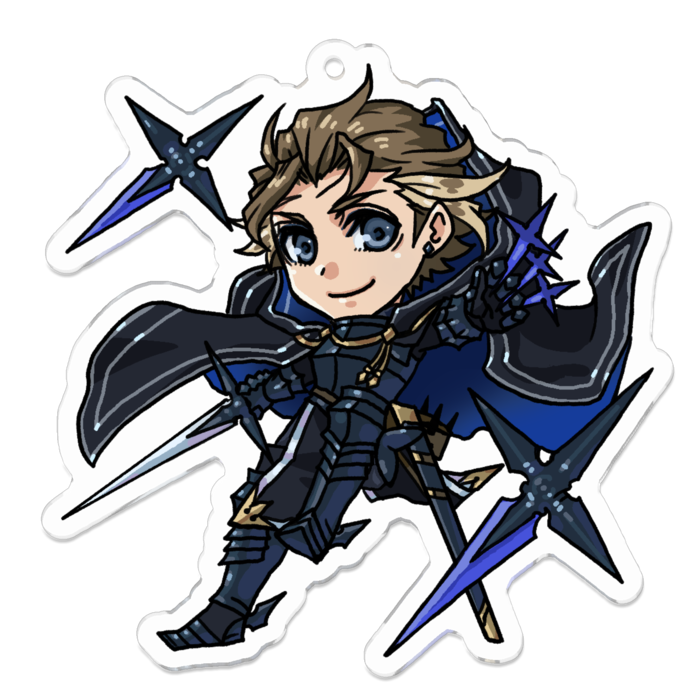 アクリルキーホルダー - 70 x 70 (mm)