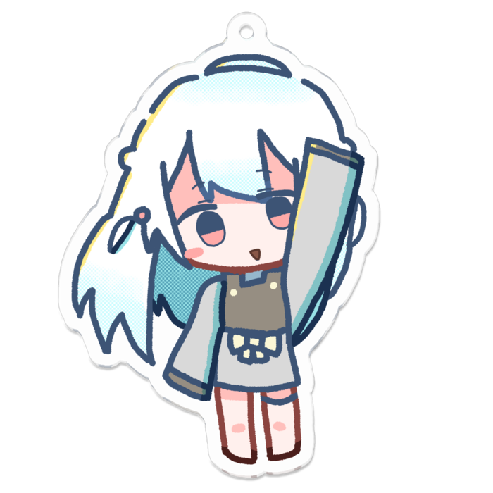 アクリルキーホルダー - 70 x 70 (mm)