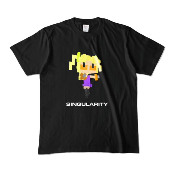 カラーTシャツ - M - ブラック