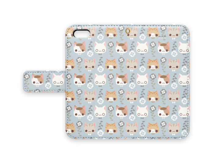 手帳型iPhoneケース - iPhone 5 / SE - ストラップ穴 あり
