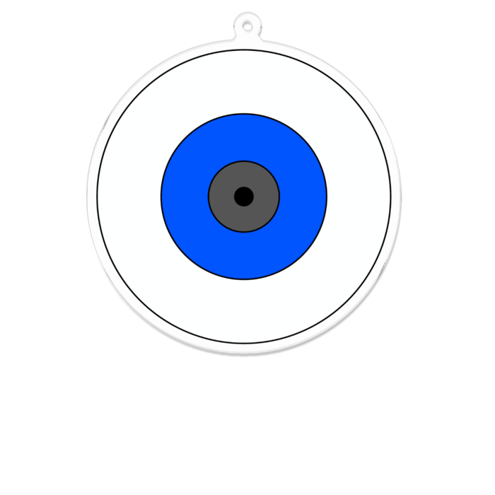 アクリルキーホルダー - 100 x 100 (mm)