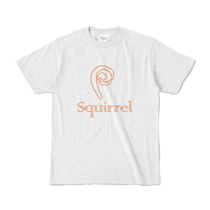 Squirrel Tシャツ - S - アッシュ (淡色)