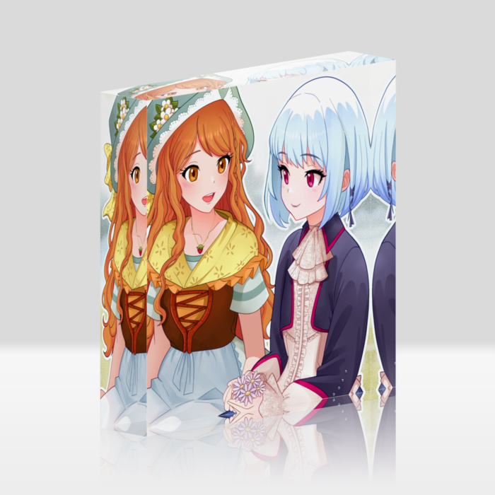 アクリルブロック - 100x100mm