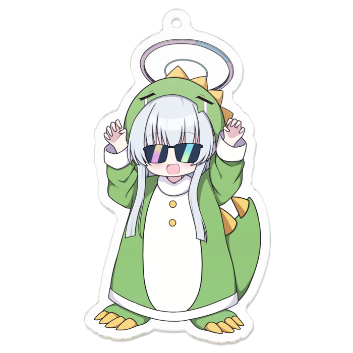 アクリルキーホルダー - 70 x 70 (mm)