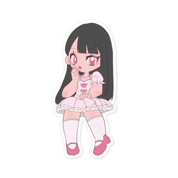 ステッカー - 100 x 100 (mm)