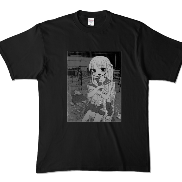 カラーTシャツ - XL - ブラック (濃色)