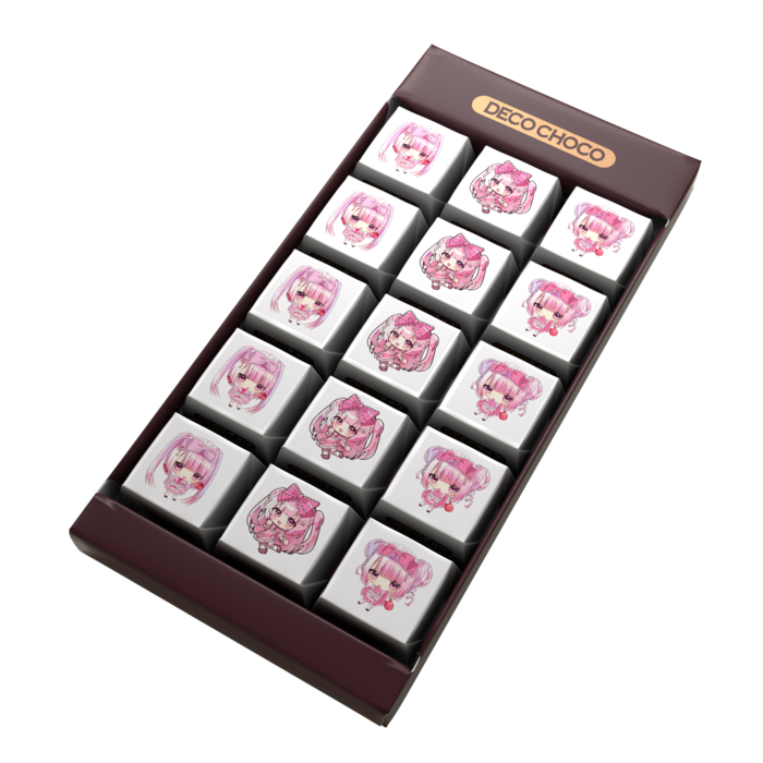 DECOチョコ - 列ごとにデザイン