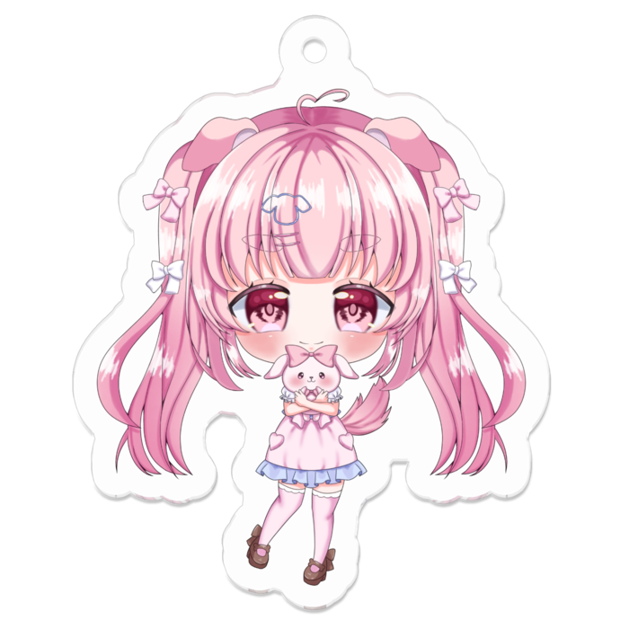 アクリルキーホルダー - 50 x 50 (mm)
