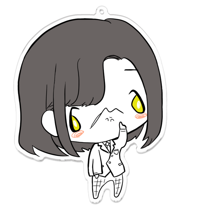 アクリルキーホルダー - 100 x 100 (mm)