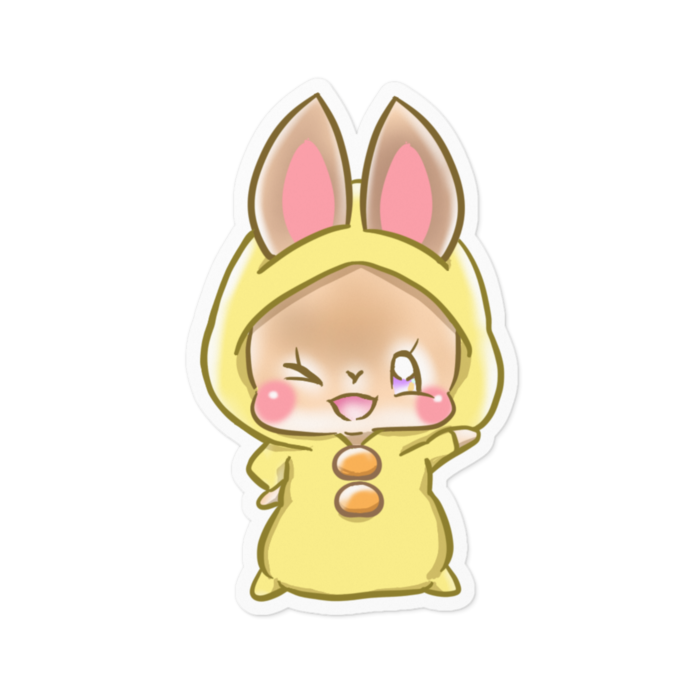 ステッカー - 100 x 100 (mm)