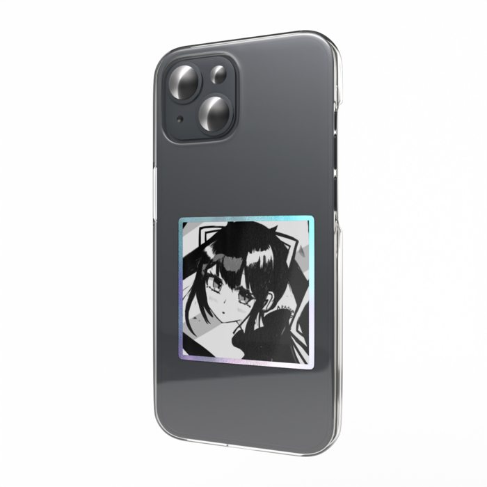 オーロラスマホステッカー - 縦