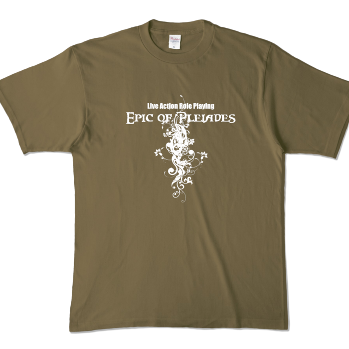 カラーTシャツ - XL - オリーブ (濃色)