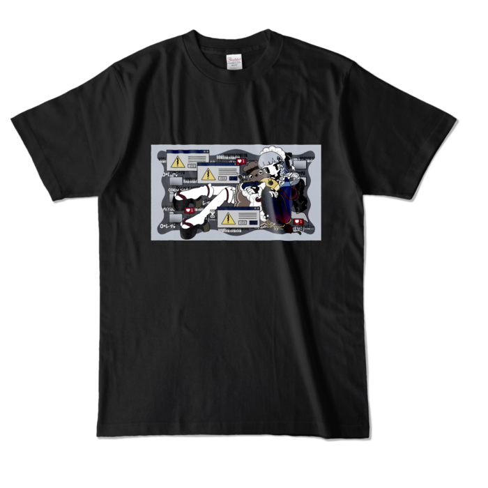 カラーTシャツ - L - ブラック (濃色)