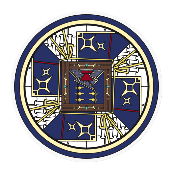 ステッカー - 100 x 100 (mm)