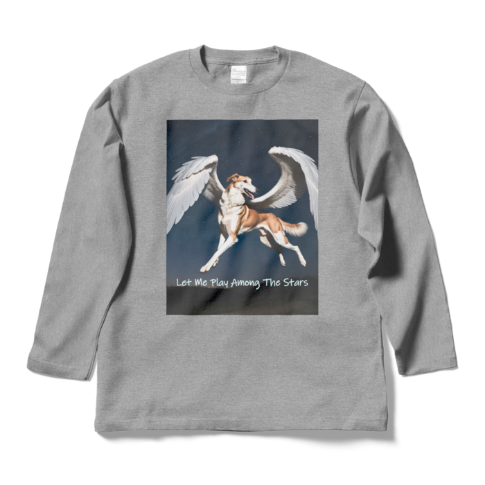 ロングスリーブTシャツ - L - 杢グレー