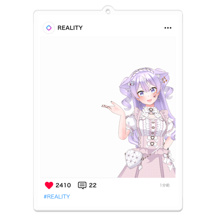 アクリルキーホルダー - 100 x 100 (mm)