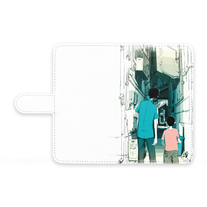 手帳型Androidケース - M - ストラップ穴 なし