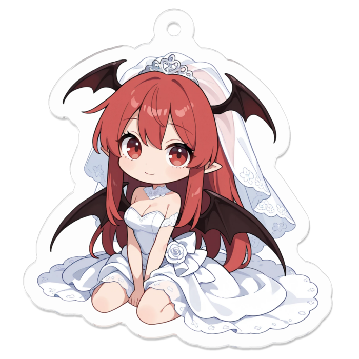 アクリルキーホルダー - 50 x 50 (mm)(キャラのみ)