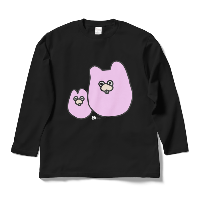 ぴんくげっし L - ブラック